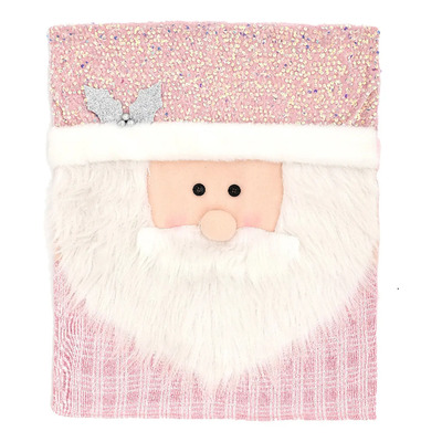 Set De Sillas Navideñas Con Funda Para Muñecas De Papá Noel