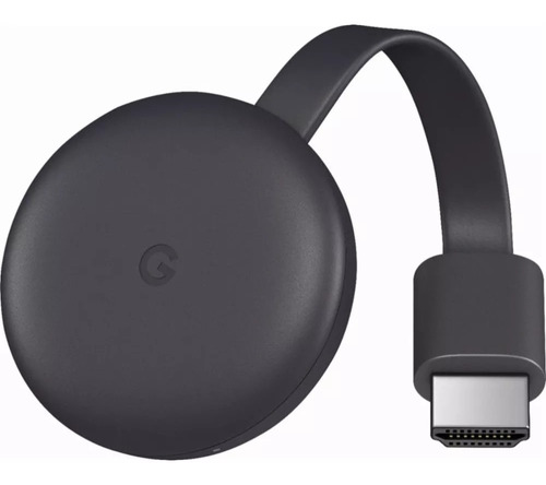 Google Chromecast 3 Generacion 2018 Ga00439-us Charcoal 