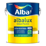 Alba Albalux Al Agua Esmalte Brillante Balance Blanco 4l