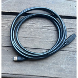 Cable Firewire 800/400 -negro- Con Entrada 6p Y Salida 9p