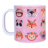 Taza Infantil Melamina Con Manija 200cc Varios Diseños