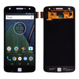 Tela Frontal Touch Para Moto Z Play Xt1635 Preto 