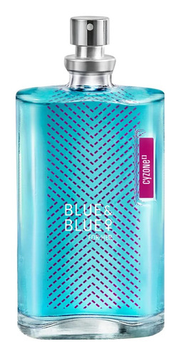 Blue & Blue Colonia Para Dama De Cyzone X 75 Ml Original