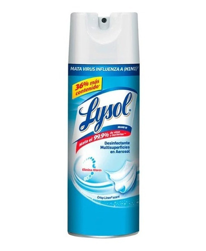 Aerosol Crisp Linen Size Lysol 538 Gr