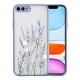 Funda Transparente Para iPhone 7 Plus / iPhone 8 Plus Flo...