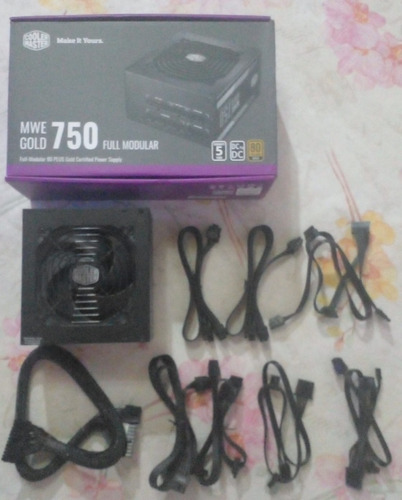 Fuente Pc Cooler Master Mwe 750w 80 Plus Gold (no Funciona)