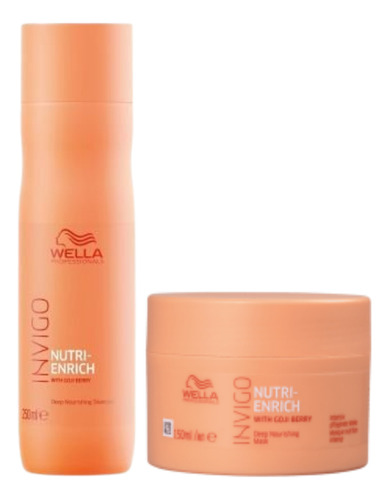 Wella Nutrição Intensa Nutri-enrich Sh 250ml + Masc 150ml