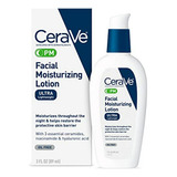 Crema Facial Cerave Pm Con Ácido Hialurónico Y Niacinamida