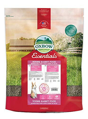 Alimento Para Conejos Jóvenes - Pellets Naturales - 25 Lb.