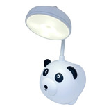 Lámpara De Escritorio Flexible Oso Panda Led