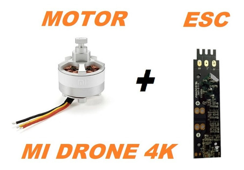 4 Motor + Esc Mi Drone 4k Original Xiaomi Jogo Completo