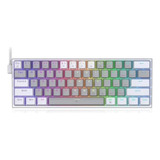 60% Teclado Mecanico Gaming Redragon K617 Fizz Con Luz Rgb