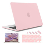 Funda May Chen Para Macbook Air 13 M2 + C/teclado Rosa