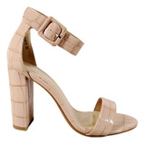 Sandalias De Mujer Taco Alto U678 Yasna