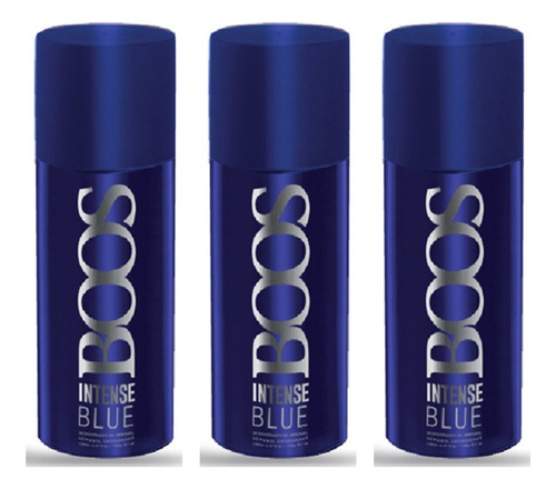 Desodorante Boos Intense Blue For Men X 3 Un
