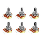 Potenciometro Lineal Variados 1k, 10k, 50k, 100k 50pzas