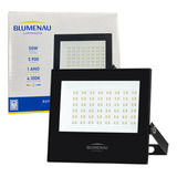 Refletor Holofote Led Slim 50w Branco Neutro 4100k Ip66