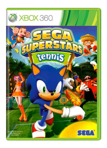 Jogo Sega Superstars Tennis - Xbox 360 - Mídia Física