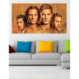 Cuadro Poliptico Supernatural Dean Sam 120cm X 70cm