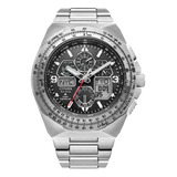 Citizen Promaster Skyhawk At Black Dial Jy8120-58e Dcmstore Color De La Correa Plata Color Del Bisel Plata Color Del Fondo Negro