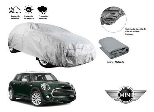 Cubierta Funda Cubreauto Afelpada Mini Cooper Cooper 2020