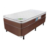 Cama Box Solteiro Molas Ensacadas Pillow Euro Caribe