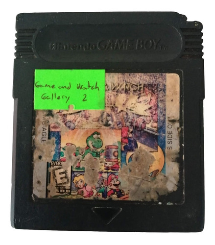 Game And Watch Gallery 2 Game Boy Fisico 