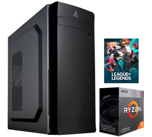 Pc De Escritorio Intel Cpu Ryzen 3 3200g Ram 16gb 240gb Ssd