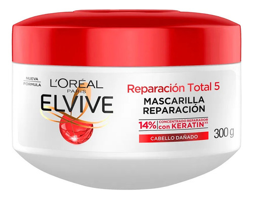 Crema Tratamiento L'oréal Paris Elvive Reparación Total 5