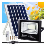 Reflector Lámpara Led Solar 500w Potente Panel Solar Focos