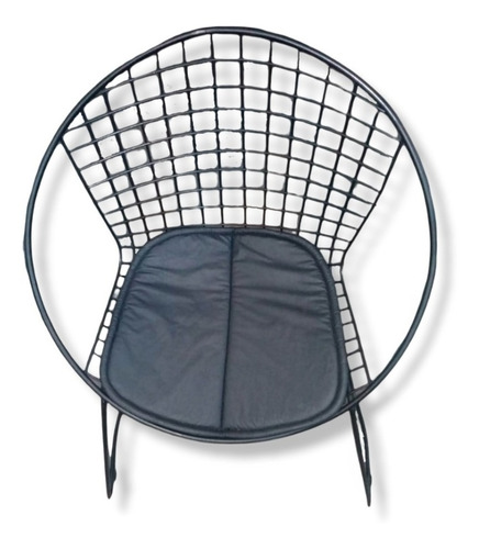 Oferta X1 Sillones Bertoia Negra O Blanca Sop. 120kg Envios