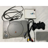 Playstation 1 Fat + Controle Dualshock + Final Fantasy 7 Japonês Original 