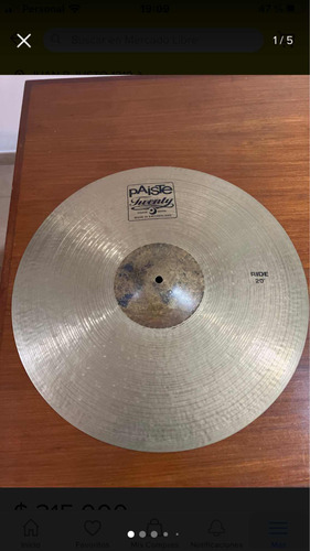 Ride Paiste Twenty 20 Pulgadas