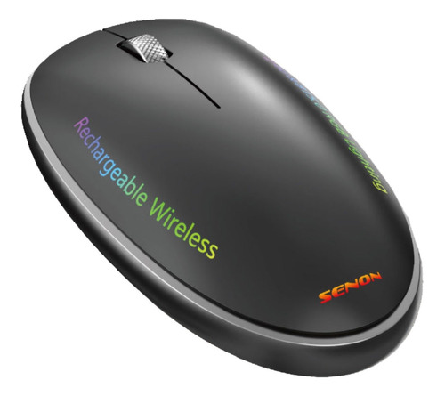 Mouse Inalambrico Recargable Optico Usb Pc Notebook