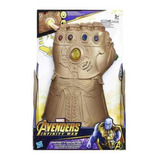 Guante De Thanos Avengers Marvel Con Sonido Y Luz Original