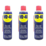 Kit 3 Óleo Wd40 Multiusos - Desengripante Lubrifica 300ml