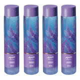 Kit Com 4 Perfume Lavanda Avon Refrescantes Aquavibe - 300ml