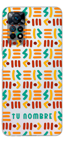 Funda Para Xiaomi Tribal Étnico Abstracto Con Nombre