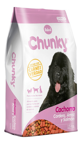 Alimento Para Perro -chunky Cordero Cachorro 1,5 Kg