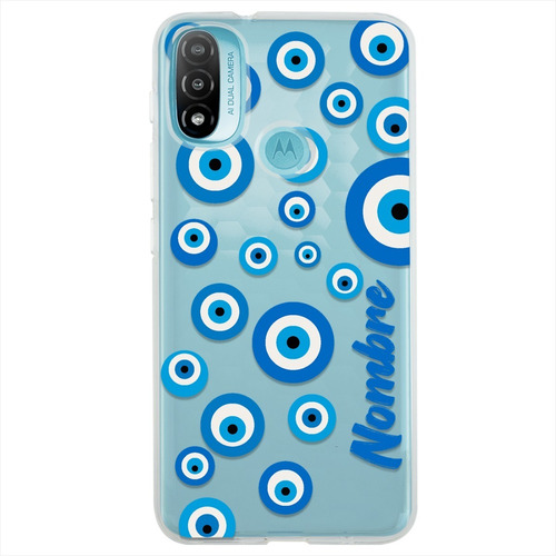 Funda Para Motorola Ojo Turco Personalizada Nombre