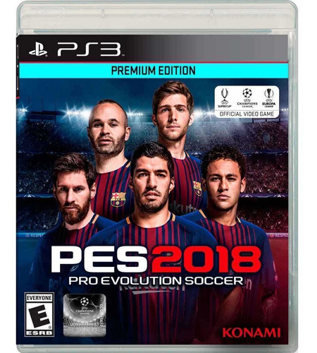 Pes 2018 Ps3 Fisico Original Konami Ntsc Relatos En Español