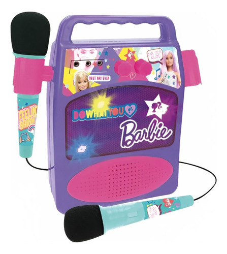 Barbie Meu Primeiro Karaokê Conjunto Musical F0113-8 Fun