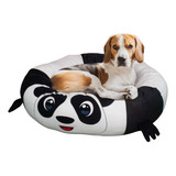 Maccabi Art Panda Bolster - Cama Redonda Para Perros, Para .