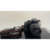  Canon Eos Rebel T6 Usada + Lente 18-55m Kit Dslr Negro