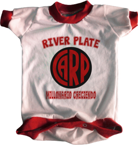 Body Bebe Futbol River Plate Modelo 05