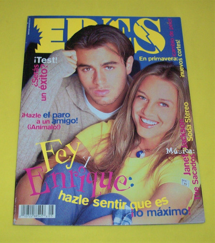 Fey Enrique Iglesias Revista Eres Janet Jackson Leo Dicaprio