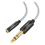 Cable De Auriculares De 14 3 5 Mm 1ft  Trs 6 35 Mm 14 M...