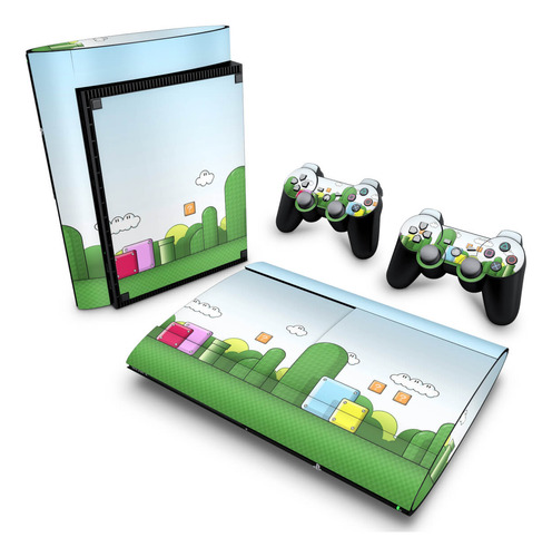 Skin Para Ps3 Super Slim Adesivo - Modelo 179