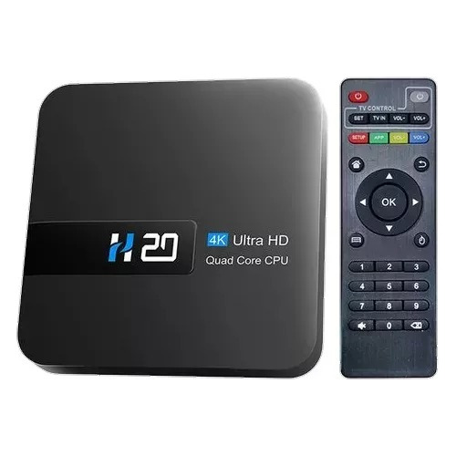 H20 Smart Android Tv Box, Android 10.0, 2gb, 16gb, 4k Hd