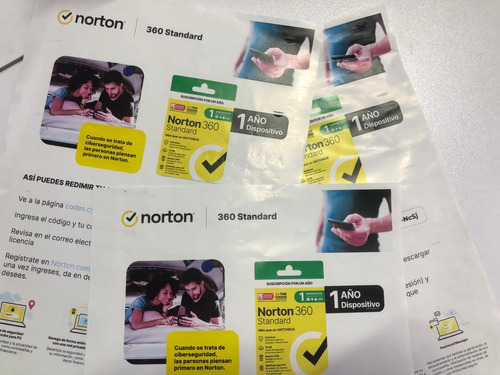 Licencia Antivirus Norton 360 Standard Por Un 1 Año